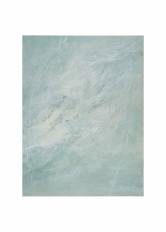 Textured light blue paper with subtle patterns on a white background
